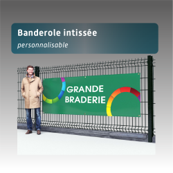 Banderole intissée - 9 tailles disponibles - personnalisable
